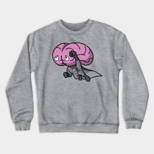 Brain Power (Brain Cancer Awareness) Crewneck Sweatshirt